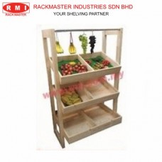 Special Wooden Vege Display